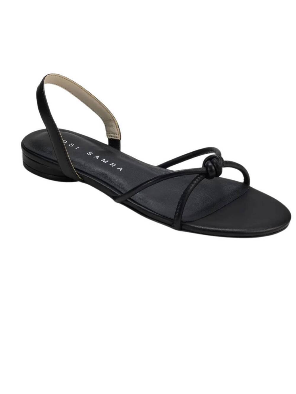 NEW YOSI SAMRA women's alison open toe sandal in black
